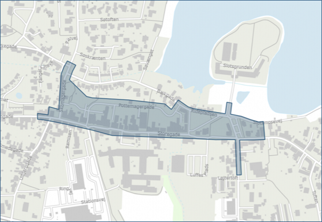 Kort over Nordborg