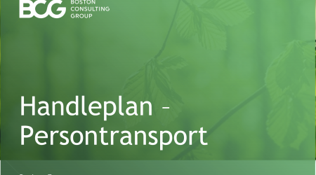 Action plan for Green conversion and passenger transport